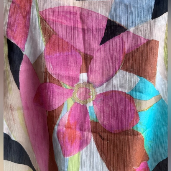 Floral Chiffon Cropped Wrap Top from Forever 21 - Picture 10 of 13